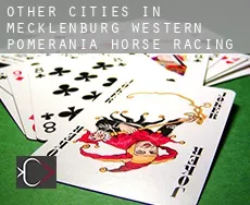 Other cities in Mecklenburg-Western Pomerania  horse racing