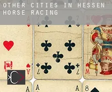 Other cities in Hessen  horse racing