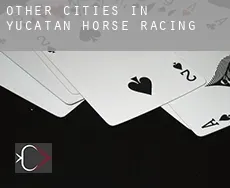 Other cities in Yucatan  horse racing